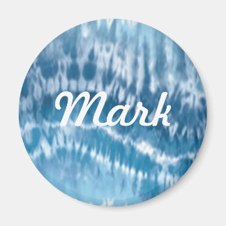 Custom Blue Gefärbte Krawatte Magnet