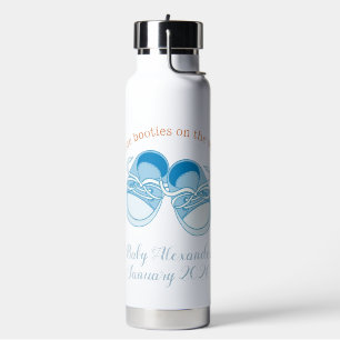 Custom Blue Hinterns Baby Boy Trinkflasche