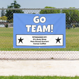 Custom Blue Team Banner