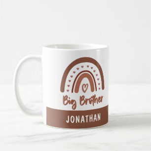 Custom Boho Big Brother Rainbow Matching Geschwist Kaffeetasse