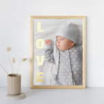CUSTOM BOLD LIEBE LETTERS FOTO FOLIENDRUCKE<br><div class="desc">CUSTOM BOLD LIEBE LETTERS FOTO Foil Prints</div>