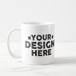 Custom Bold sagt ihr Namensdesign für Männer Kaffeetasse