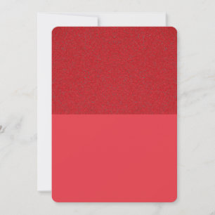 Custom Bold Tomato Red Glitzer Inspiriert Einladun Einladung