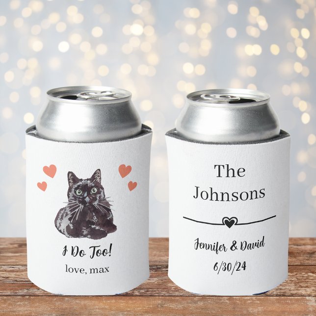 Custom Bombay Cat Pet Wedding Can Cooler Dosenkühler (Von Creator hochgeladen)