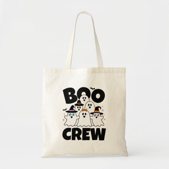 Custom Boo Crew Halloween Family Matching Tragetasche (Vorne)