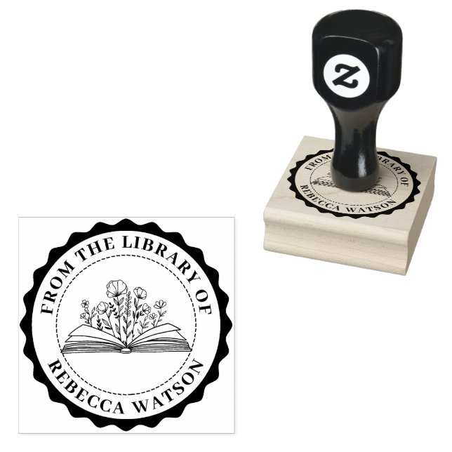 CUSTOM BOOK-BRIEFMARKE GUMMISTEMPEL (Stempel)