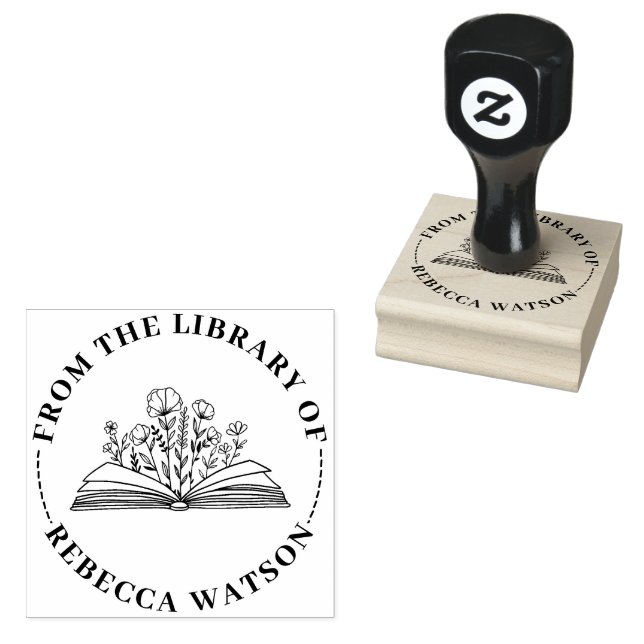 CUSTOM BOOK-BRIEFMARKE GUMMISTEMPEL (Stempel)