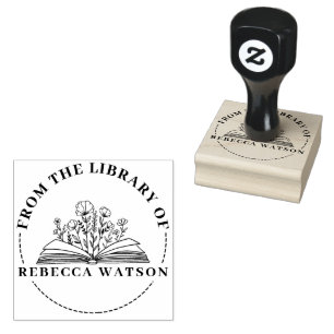 CUSTOM BOOK-BRIEFMARKE GUMMISTEMPEL