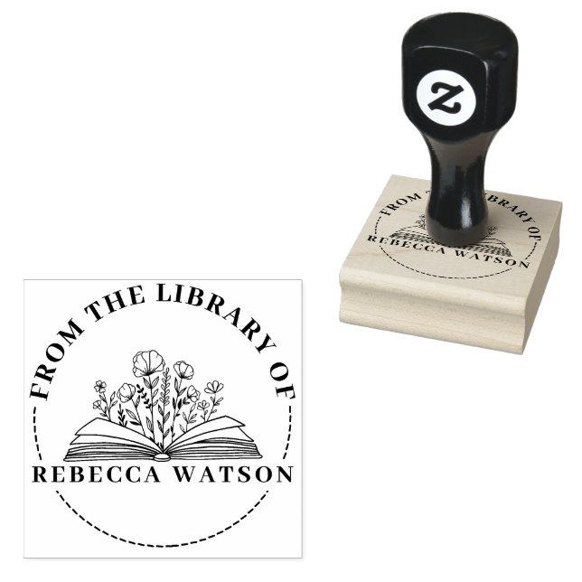 CUSTOM BOOK-BRIEFMARKE GUMMISTEMPEL (Stempel)