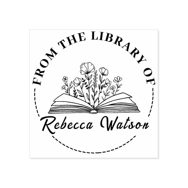 CUSTOM BOOK-BRIEFMARKE GUMMISTEMPEL (Prägung)