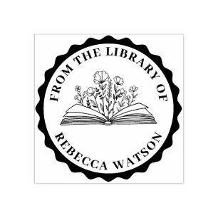 CUSTOM BOOK-BRIEFMARKE GUMMISTEMPEL