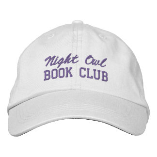 Custom Book Club Name Bestickte Baseballkappe
