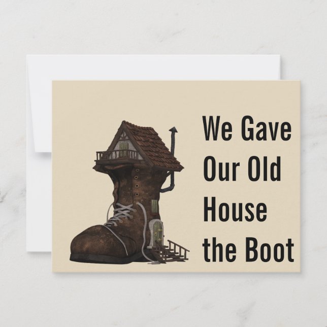 Custom Boot House Funny Motion Ankündigung (Vorderseite)