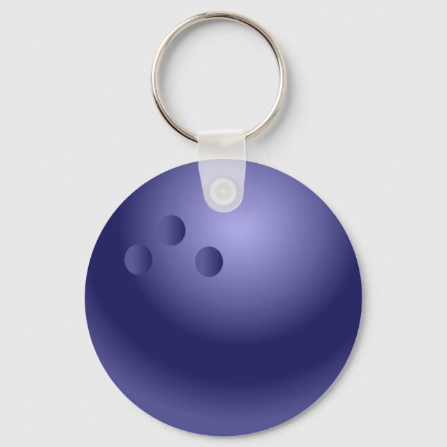Custom Bowling Schlüsselanhängers Geschenke Schlüsselanhänger (Vorderseite)