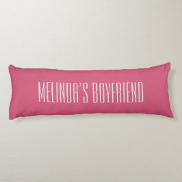 Custom Boyfriend Seitenschläferkissen
