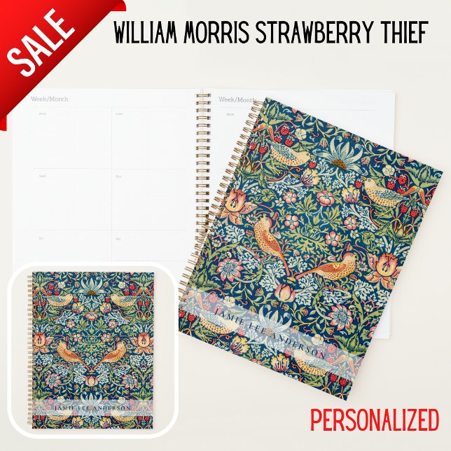 Custom Brand William Morris Birds Pattern Planer (Von Creator hochgeladen)