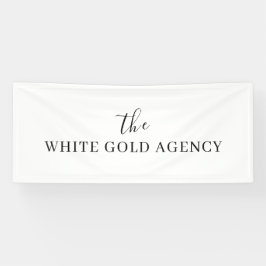 Custom Branded Company Logo Display Design Banner