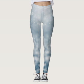 Custom Branded Gray Minimalistisch Hello Winter Leggings