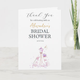 Custom Brautparty Hochzeitskleid Danke
