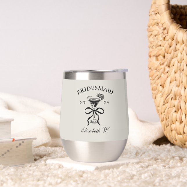 Custom Brautparty Tumbler, Bridesmaid Vorschlag (Wohnzimmer)