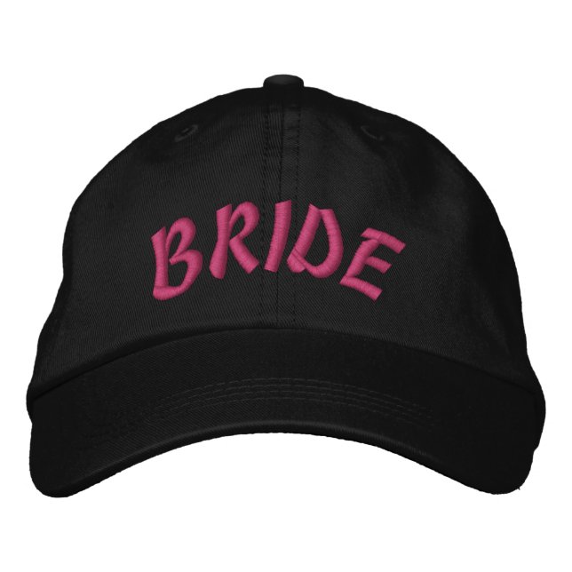 Custom Bride Personalized Embroidered Bestickte Baseballkappe (Vorderseite)