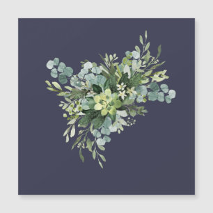 Custom Bridesmaid Brautparty gibt Grünflächen Magnetkarte