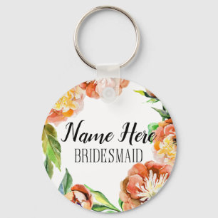 Custom Bridesmaid Schlüsselanhänger