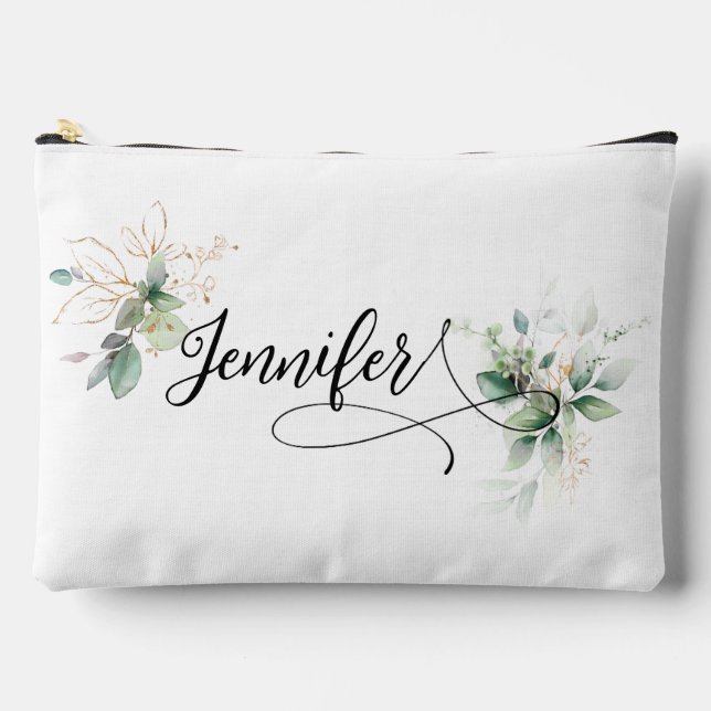 Custom Bridesmaid Vorschlag Geschenk Hochzeit Part Zubehörtasche (Vorderseite)