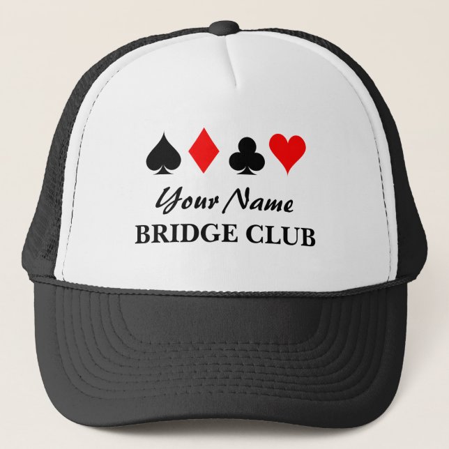 Custom Bridge Trucker dieses Geschenk für Mitglied Truckerkappe (Vorderseite)