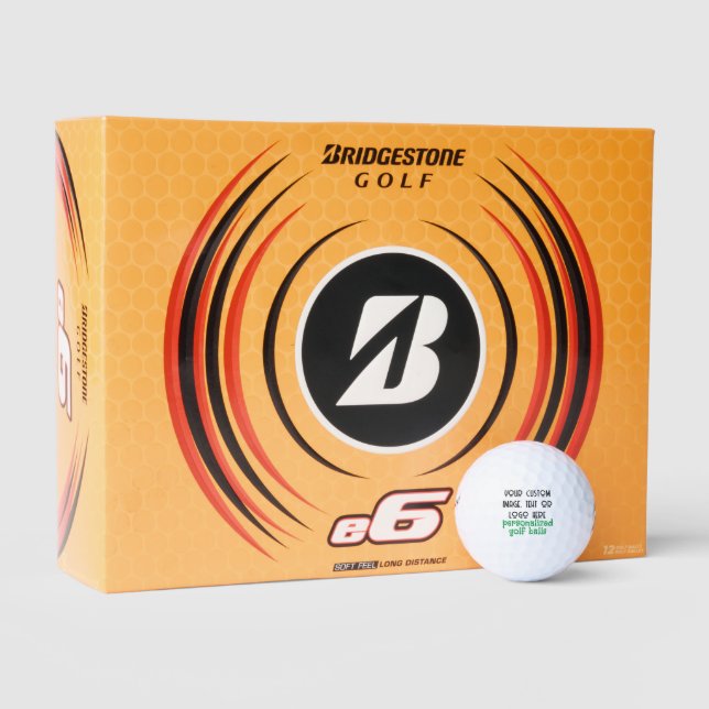 Custom Bridgestone Golf Balls - Personalisiertes G Golfball (Verpackungen)