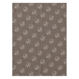 Custom Brown Restaurant Trade Show Logo Business Tischdecke