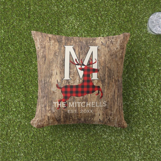 Custom Buffalo Lumberjack Kariert Karos Muster Kissen (Golfball-Marker)