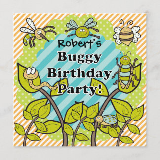 Custom Buggy Geburtstagsparty Geburtstagseinladung Einladung