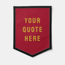Custom Burgundy Banner Personalisiert Ihr Angebot 