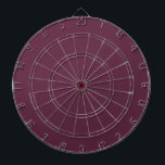 Custom Burgundy Dartboard Dartscheibe<br><div class="desc">Erhöhen Sie Ihr Dartspiel mit diesem Custom Burgundy Dartboard. Dieses Design wurde für Stil und Präzision konzipiert und bietet einen reichhaltigen bordeauxfarbenen Hintergrund, der jedem Spielzimmer oder Büro Eleganz verleiht. Die hochwertigen Materialien garantieren Langlebigkeit und konsistente Leistung und sind somit perfekt für lässige Spiele oder Wettkämpfe geeignet. Eine einzigartige und...</div>