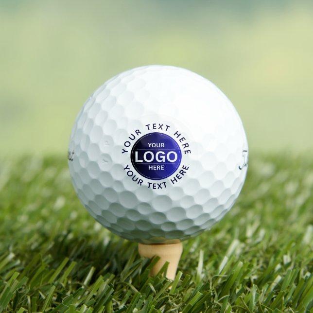 Custom Business Brand Logo Golfball (Insitu T-Shirt)