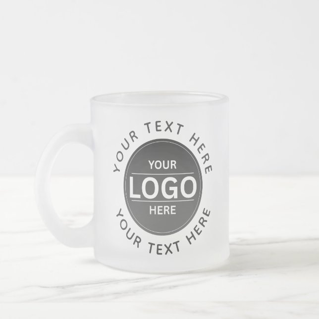 Custom Business Brand Logo Mattglastasse (Links)