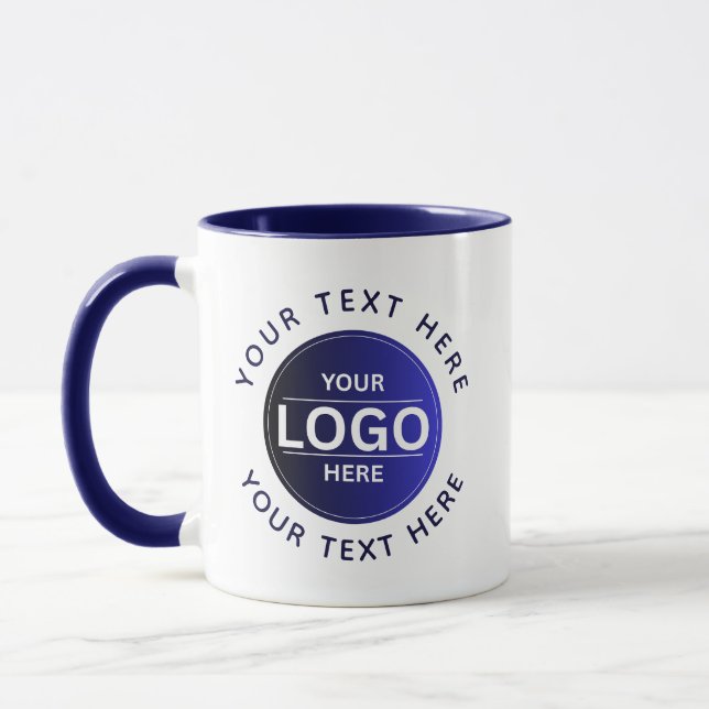 Custom Business Brand Logo Tasse (Links)