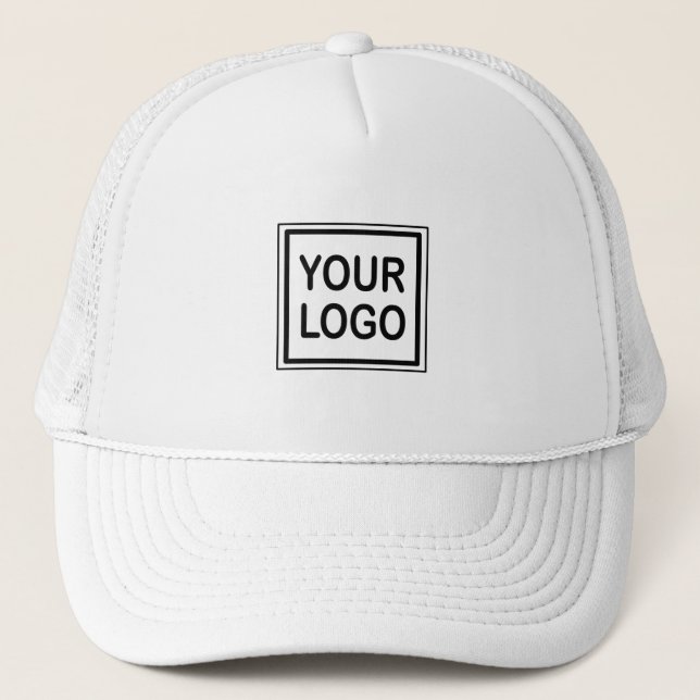 Custom Business Branding LOGO Trucker Hat Truckerkappe (Vorderseite)