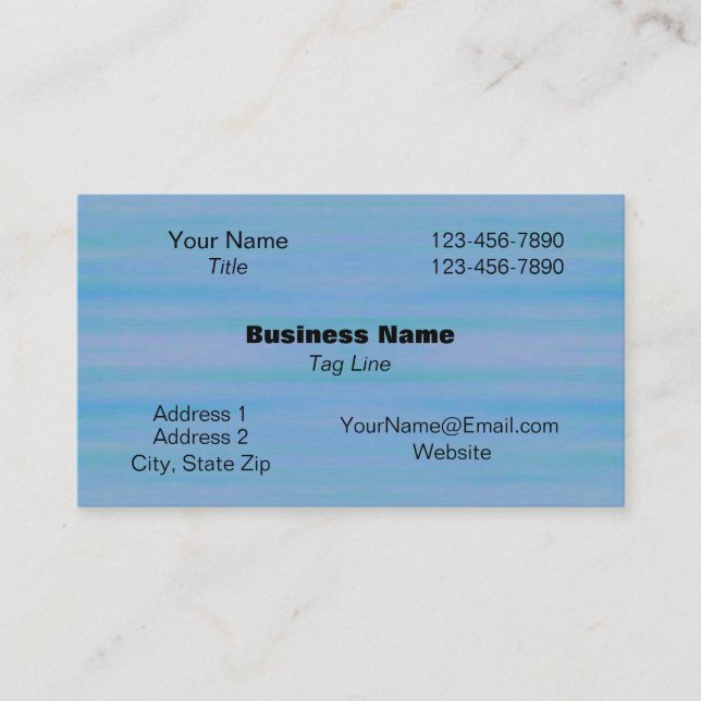 Custom Business Card - HAMbyWG Visitenkarte (Vorderseite)