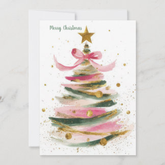 Custom Business Corporate Christmas Holiday Card Feiertagskarte