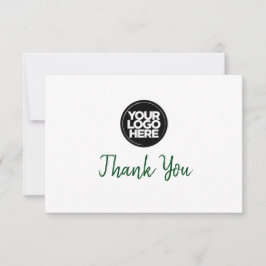 Custom Business Logo And Message Thank You Card Einladung