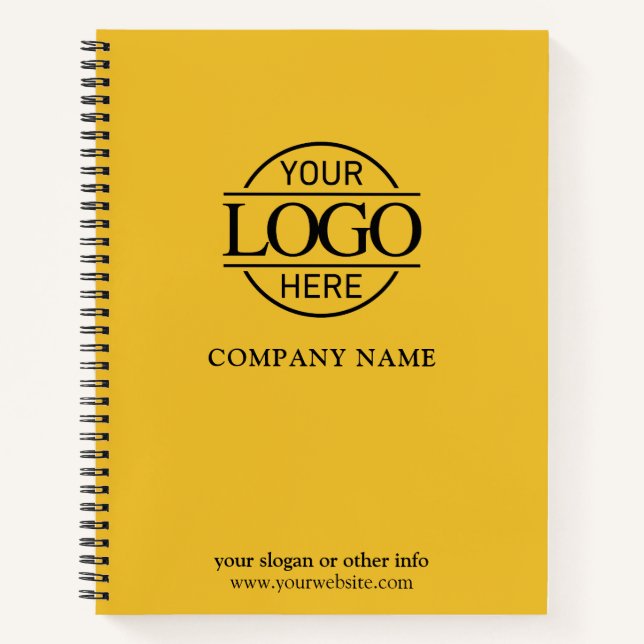 Custom Business Logo & Branding Promotional Gift Notizbuch (Vorderseite)