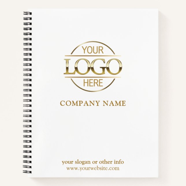 Custom Business Logo & Branding Promotional Gift Notizbuch (Vorderseite)