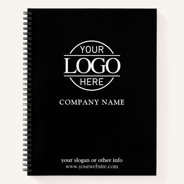 Custom Business Logo & Branding Promotional Gift Notizbuch (Vorderseite)