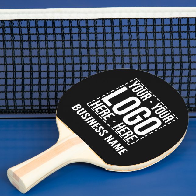 Custom Business Logo Corporate Company Modern Cool Tischtennis Schläger (InSitu)