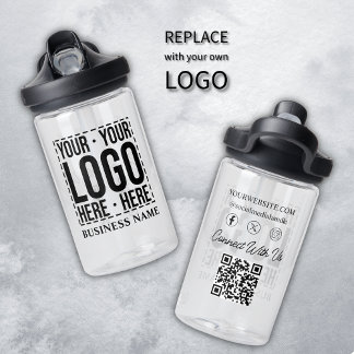 Custom Business Logo Corporate Company Modern Cool Trinkflasche