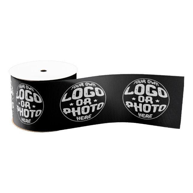 Custom Business Logo Corporate Marketing Modern Ripsband (Spule)