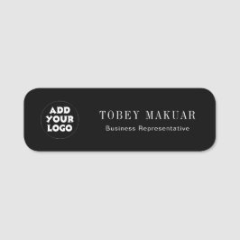 Custom Business Logo Employee Staff Name Tag Namensschild