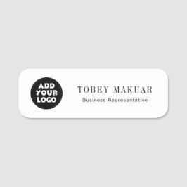 Custom Business Logo Employee Staff Name Tag Namensschild